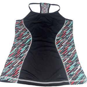 GSX by Grand Slam - Black with Mint‎ Green, White & Pink Panels - Size Medium